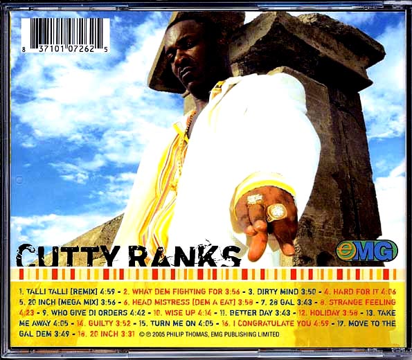 Cutty Ranks - Hard For It (CD)