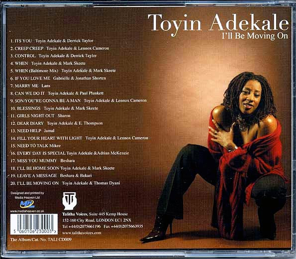 Toyin Adekale - I'll Be Moving On (CD)