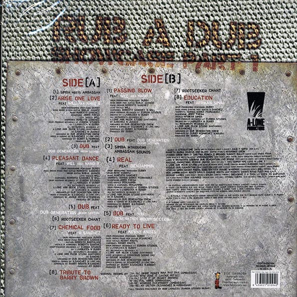Ambassah - Presents Dub Generation Rub A Dub Showcase Vol 1 (LP) - PureSound Records