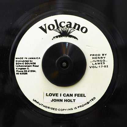 John Holt - Love I Can Feel  /  Roots Radics - Version (7")