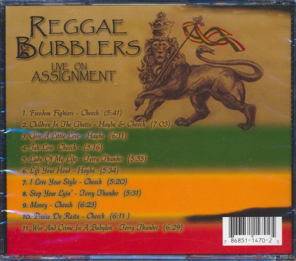 Reggae Bubblers - Live On Assignment (CD)