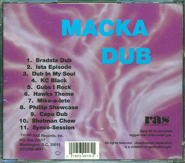 Aston Familyman Barrett, Carlton Barrett, Etc. - Macka Dub (CD)
