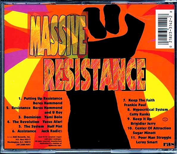 Beres Hammond, U Roy, Cutty Ranks, Yami Bolo, Etc. - Massive Resistance (Putting Up Resistance Rhythm) (rhythm: "Putting Up Resistance") (CD)