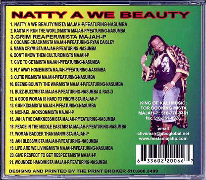 Mista Majah P - Natty A We Beauty (CD)