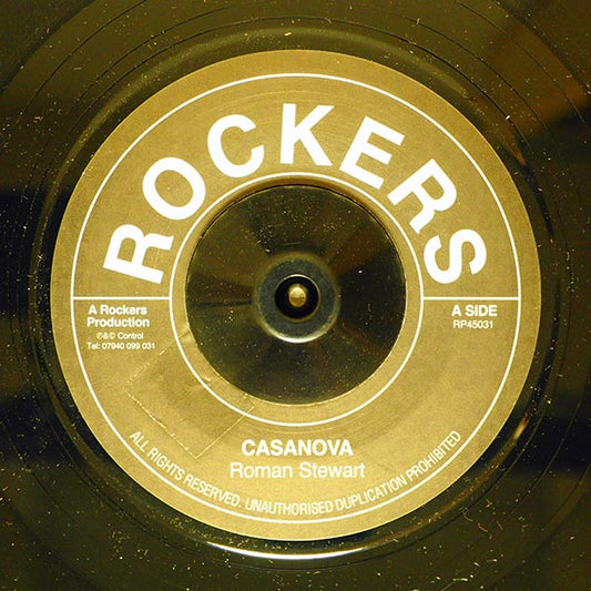 Roman Stewart - Cassanova  /  Rockers All Stars - Version (7")