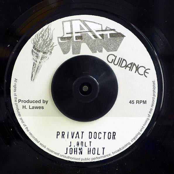 John Holt - Private Doctor  /  John Holt - Beach Party (7")