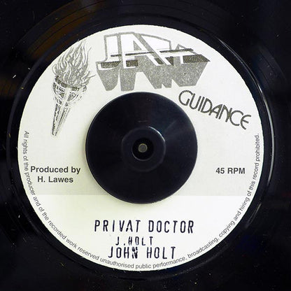 John Holt - Private Doctor  /  John Holt - Beach Party (7")