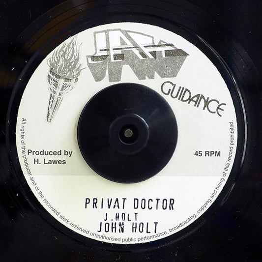 John Holt - Private Doctor  /  John Holt - Beach Party (7")