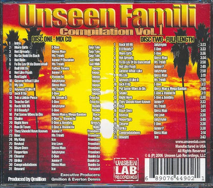 Various - Unseen Family Compilation Volume 1 (53 tracks) (CD)