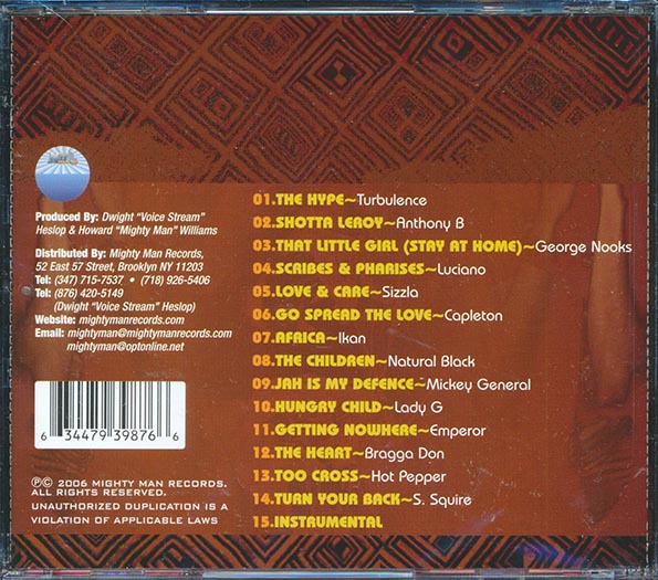 Anthony B, Sizzla, Capleton, Mikey General, Etc. - That Little Girl Rhythm (CD)