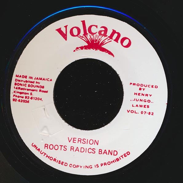 Barrington Levy - Shaolin Temple  /  Roots Radics - Version (7")