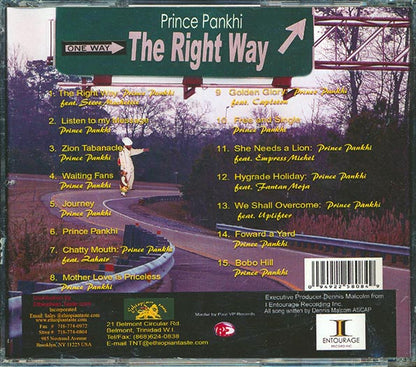 Prince Pankhi - The Right Way (CD)