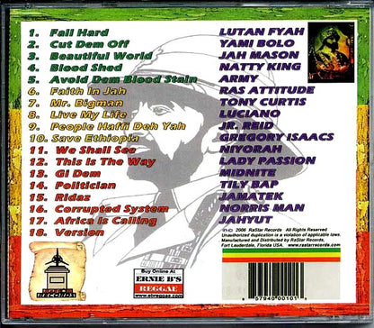 Midnite, Jr. Reid, Lutan Fyah, Luciano, Etc. - Rastar Riddim (CD)