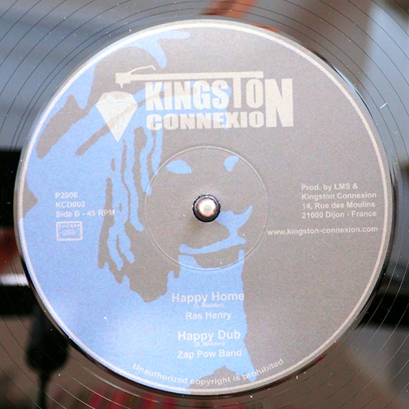 Pablo Paul - Don't Dope  /  Ras Henry - Happy Home; Zap Pow Band - Happy Dub (12")