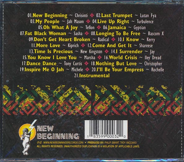 Lutan Fyah, Gyptian, Jah Mason, Iley Dread, Etc. - New Beginning (CD)
