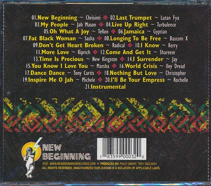 Lutan Fyah, Gyptian, Jah Mason, Iley Dread, Etc. - New Beginning (CD)