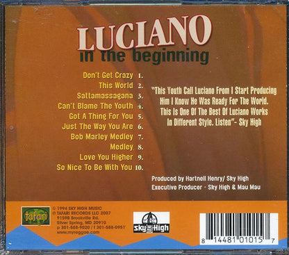 Luciano - In The Beginning (CD)