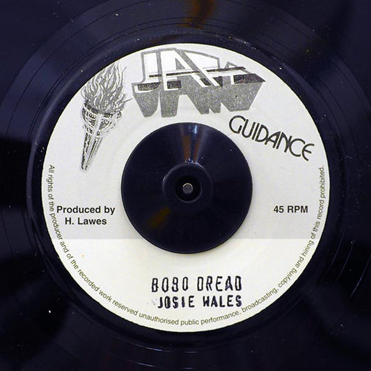 Josey Wales - Bobo Dread  /  Roots Radics - Version (7")