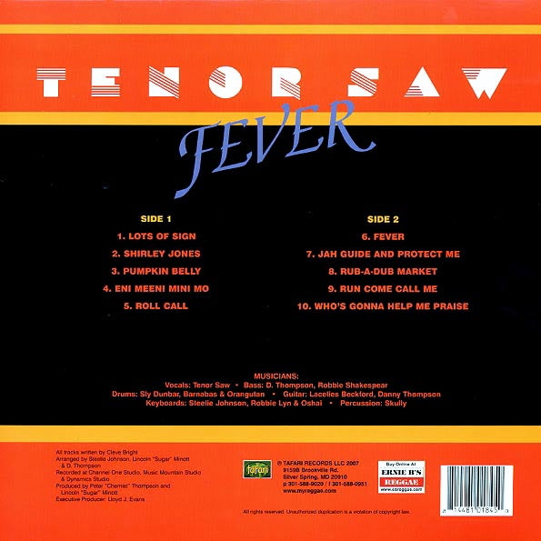 Tenor Saw - Fever (LP)