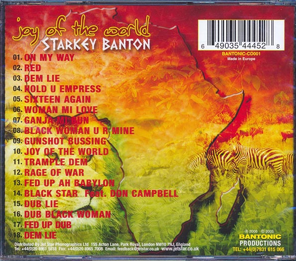Starkey Banton - Joy Of The World (CD)