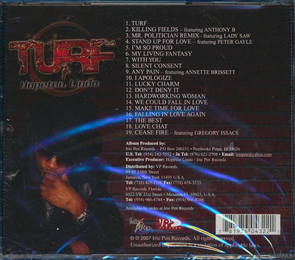 Hopeton Lindo - Turf (CD)