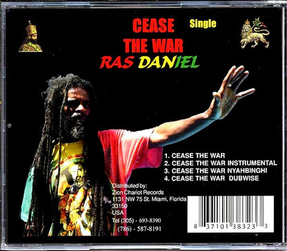 Ras Daniel - Cease The War (CD)