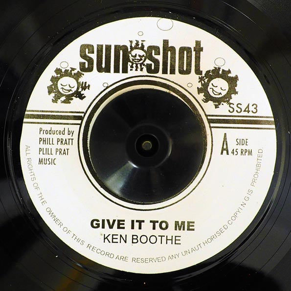 Ken Boothe - Give It To Me  /  I Roy - Musical Air Raid (7")