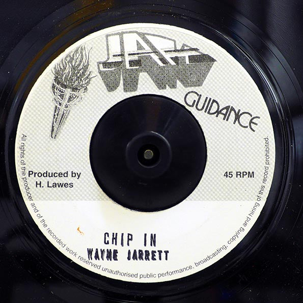 Wayne Jarrett - Chip In  /  Roots Radics - Version (7")