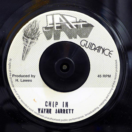 Wayne Jarrett - Chip In  /  Roots Radics - Version (7")