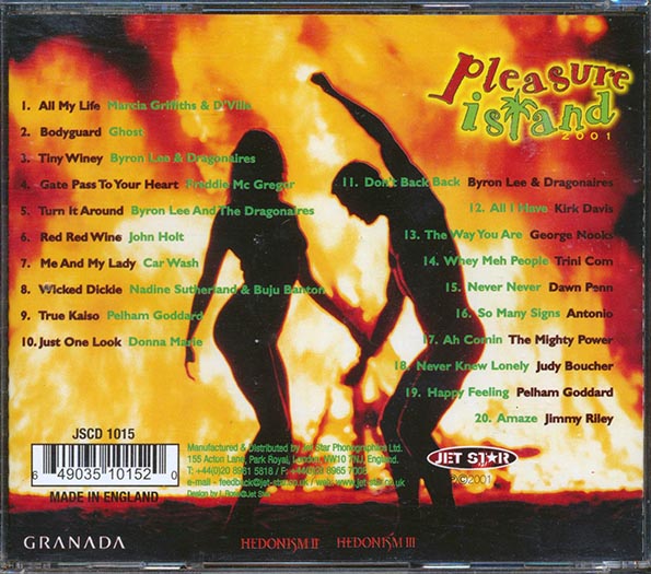 Freddie McGregor, Byron Lee, Dawn Penn, Jimmy Riley, Etc. - Pleasure Island (CD)