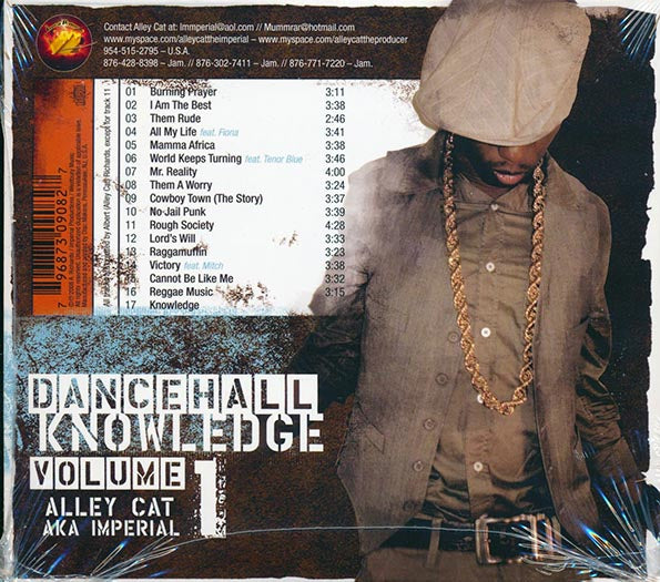 Alley Cat - Dancehall Knowledge Volume 1 (CD)