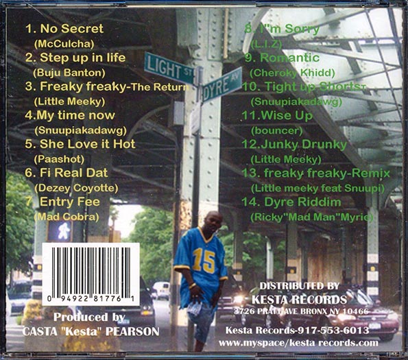Buju Banton, Mad Cobra, Bouncer, Etc. - Kesta Presents Da Dyre Riddim (CD)