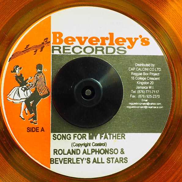 Roland Alphonso - Song For My Father  /  Gaylads - It's All In The Game (7")