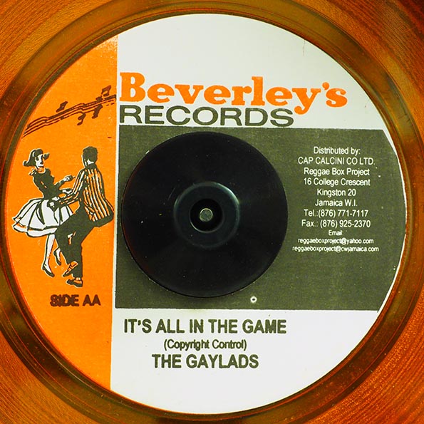 Roland Alphonso - Song For My Father  /  Gaylads - It's All In The Game (7")