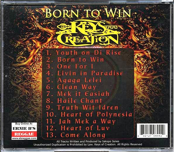 Keys Of Creation - Born To Win (CD)