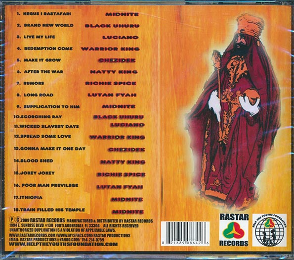 Midnite, Black Uhuru, Richie Spice, Luciano, Etc. - Defender Of The Faith (CD)