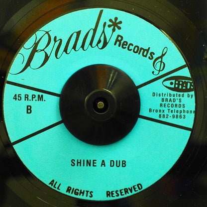 King Burnett - Rise & Shine  /  The Upsetters - Shine A Dub (7")