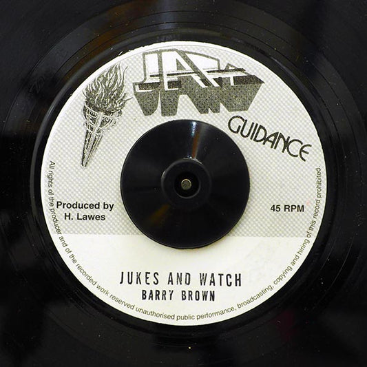 Barry Brown - Jukes And Watch  /  Roots Radics - Version (7")