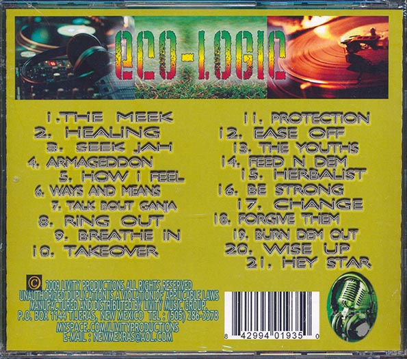 Eco Logic - Eco Logic (CD)