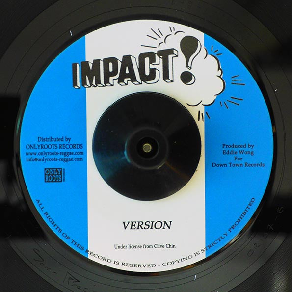Dennis Brown - Foot Of The Mountain  /  Version (7")
