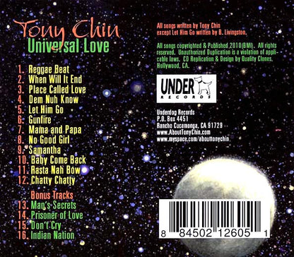 Tony Chin - Universal Love (CD)