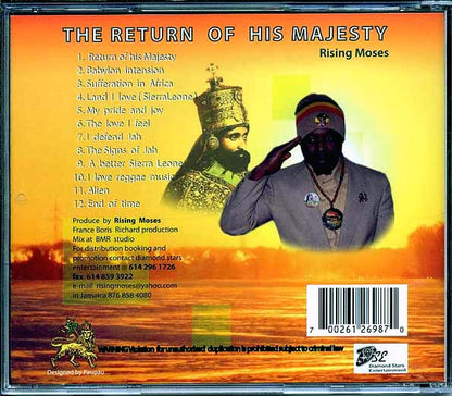 Rising Moses - The Return Of His Majesty (CD)