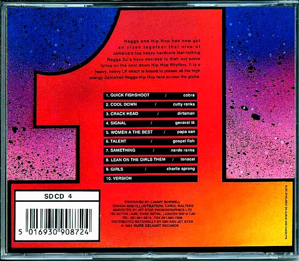 Cutty Ranks, Dirtsman, Papa San, Etc. - Heavy Ragga Hip Hop Volume 1 (CD)