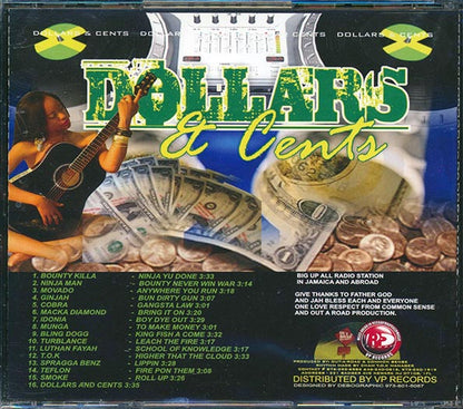 Bounty Killer, Mavado, Munga, Idonia, Lutan Fyah, Etc. - Dollars & Cents (CD)