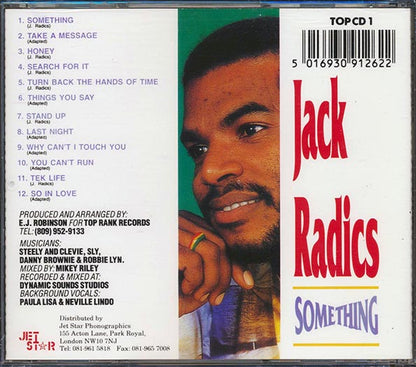 Jack Radics - Something (CD)