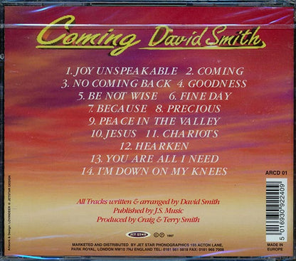 David Smith - Coming (CD)