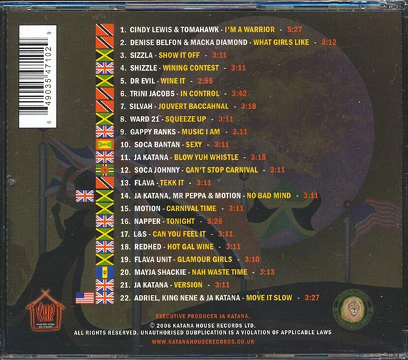 Sizzla, Gappy Ranks, Ward 21, Etc. - Hardhitter Riddim (CD)