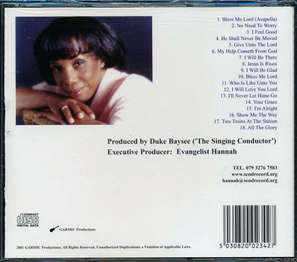 Evangelist Hannah - Bless Me Lord (CD)