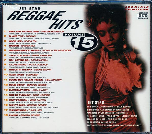 Beres Hammond, Garnett Silk, Buju Banton, Cocoa Tea, Etc. - Reggae Hits Volume 15 (CD)