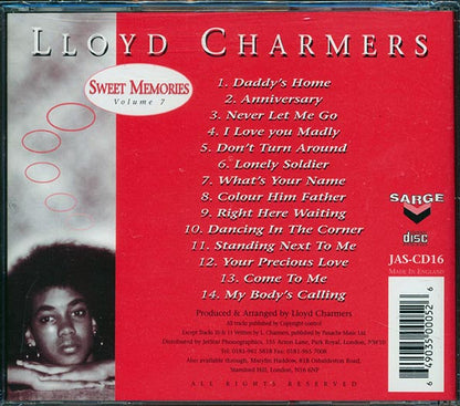 Lloyd Charmers - Sweet Memories Volume 7 (CD)